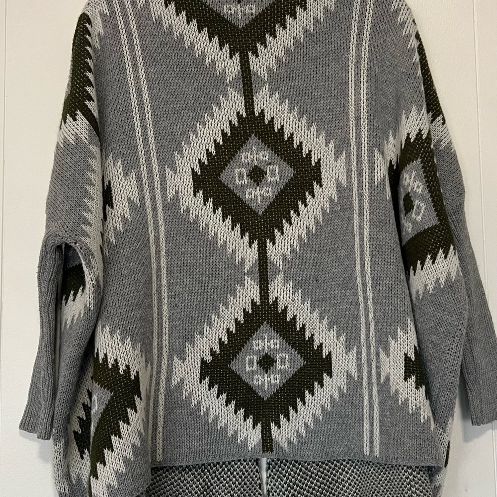 Charlotte Russe Open Women’s Sweater Cardigan L3 - Picture 2 of 5